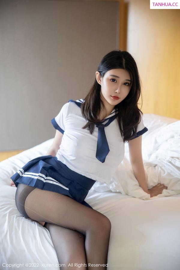 夏沫沫  [XiuRen]高清写真图 2022.11.29 No.5925 夏沫沫tifa 黑丝美腿第38张图片